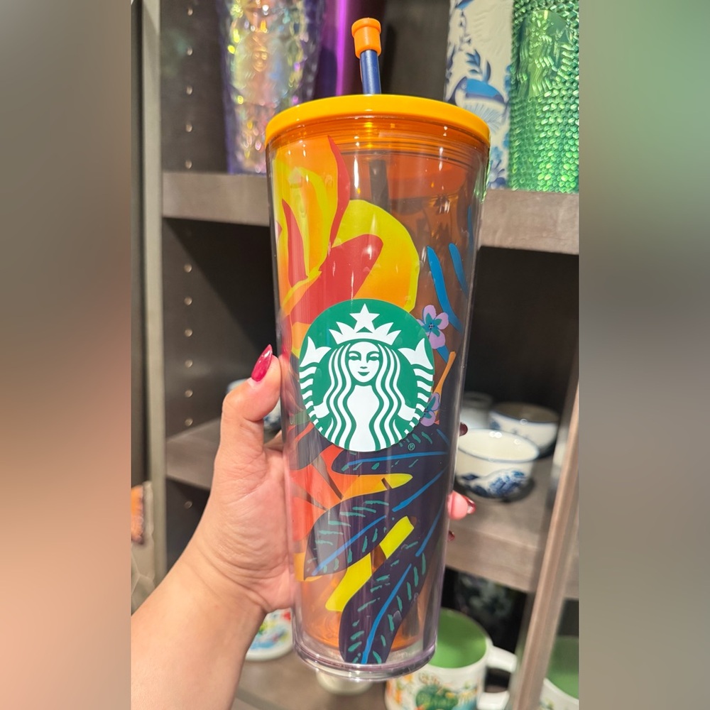 Starbucks Vibrant Multicolor Tumbler